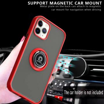 Coque TPU Mate Magnétique avec Bague Support pour iPhone 15 Pro Max 6.7"